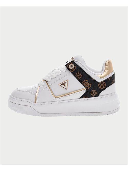 Sneakers Delove donna Guess con inserti laminati GUESS | FLTDEL-FAL12WHITE