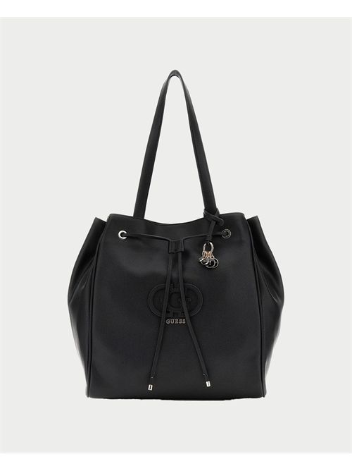 Borsa tote Calebra con coulisse donna Guess GUESS | HWBG95-36230BLA