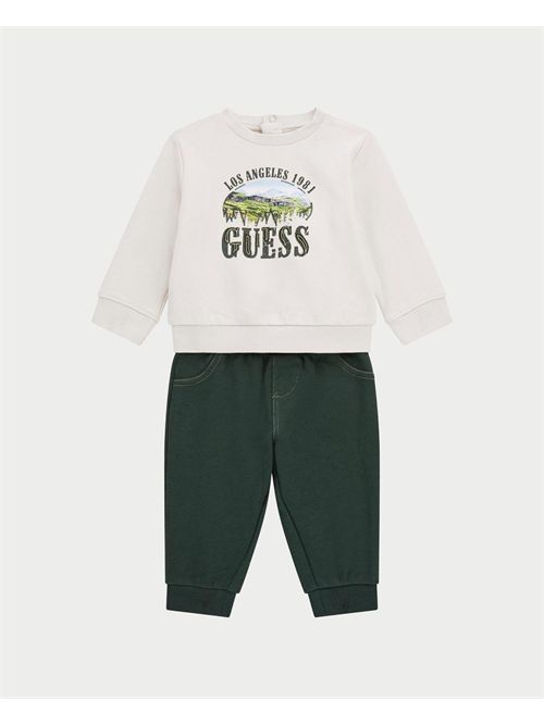 Set Felpa manica lunga e pantaloni bambino Guess GUESS | I5BG08-KAX74G9L9