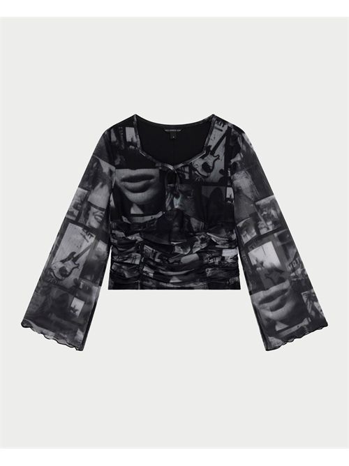 Guess Mesh long sleeve Top GUESS | J5YH01-K0180P9IC