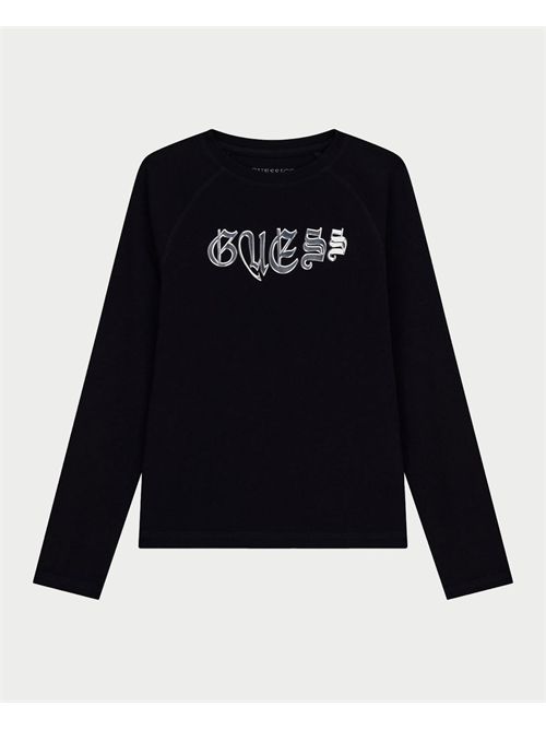 T-Shirt Slim manica lunga bambina Guess GUESS | J5YI13-K6YW4JBLK
