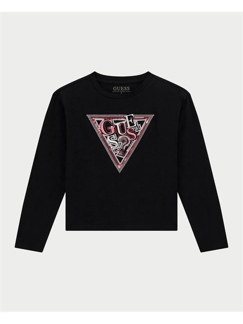 T-Shirt manica lunga bambina Guess GUESS | J5YI15-K6YW4JBLK
