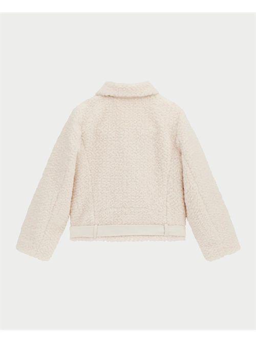 Guess Faux Fur long sleeve Jacket GUESS | J5YL16-WHGN0G012
