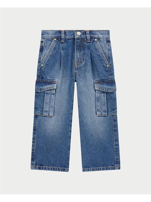 Guess rigid  Denim Cargo Pants GUESS | K5YA00-D5FL0MDFO