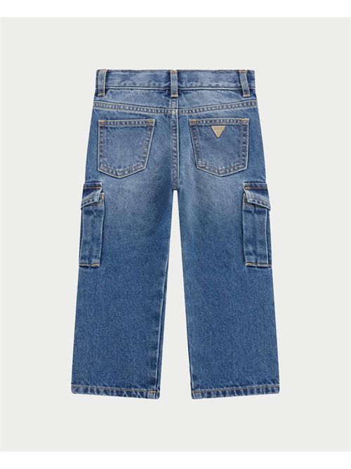 Guess rigid  Denim Cargo Pants GUESS | K5YA00-D5FL0MDFO
