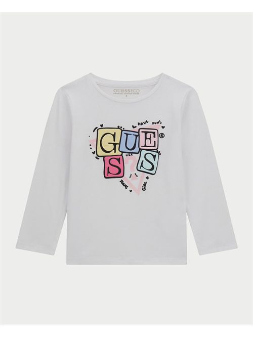 T-Shirt manica lunga bambina Guess GUESS | K5YI07-K6YW4G011