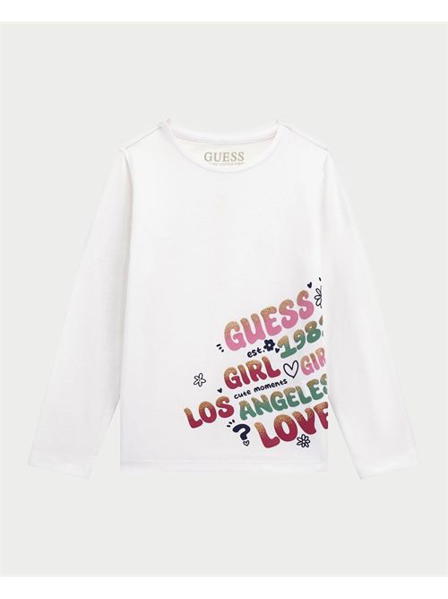 T-Shirt manica lunga bambina Guess GUESS | K5YI22-K6YW4G011