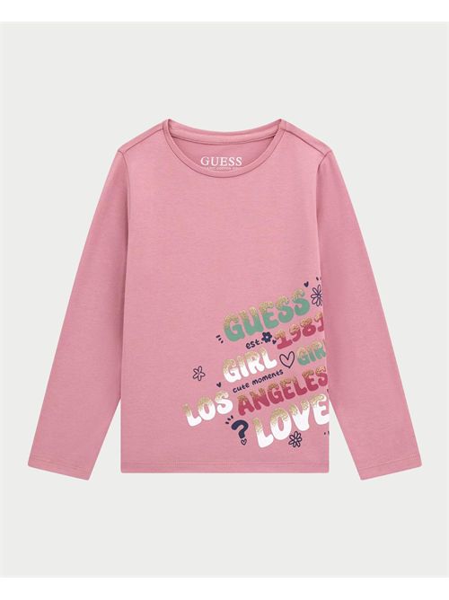 T-Shirt manica lunga bambina Guess GUESS | K5YI22-K6YW4G67G