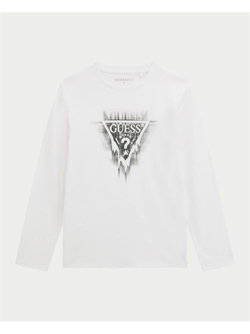 T-Shirt manica lunga bambino Guess