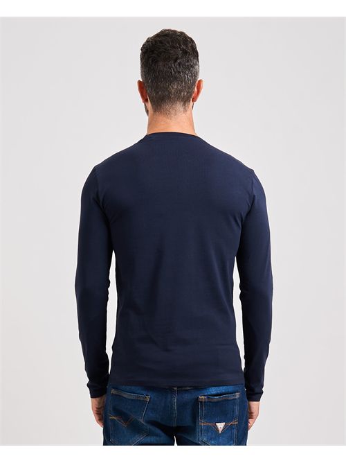 T-Shirt col rond manches longues avec logo homme Guess GUESS | M2YI28-J1314G7V2