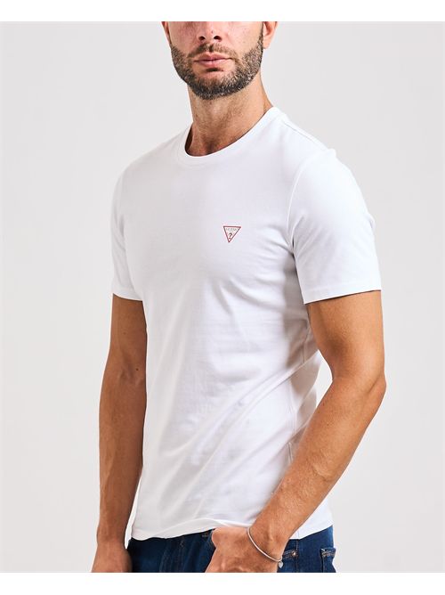 Crew neck T-shirt for men Guess in cotton GUESS | M2YI36-I3Z14G011