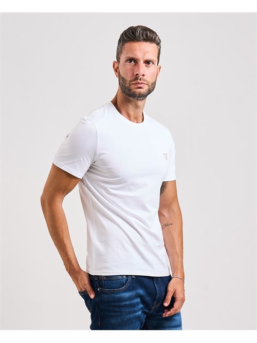 Crew neck T-shirt for men Guess in cotton GUESS | M2YI36-I3Z14G011