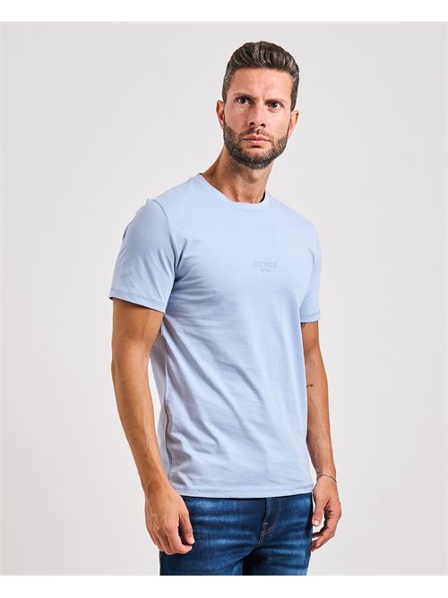 Aidy crew neck T-shirt for men Guess in cotton GUESS | M2YI72-I3Z14A70Q