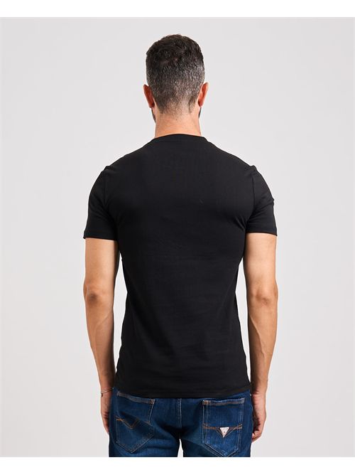 Black crew neck T-shirt for men Guess GUESS | M2YI72-I3Z14JBLK