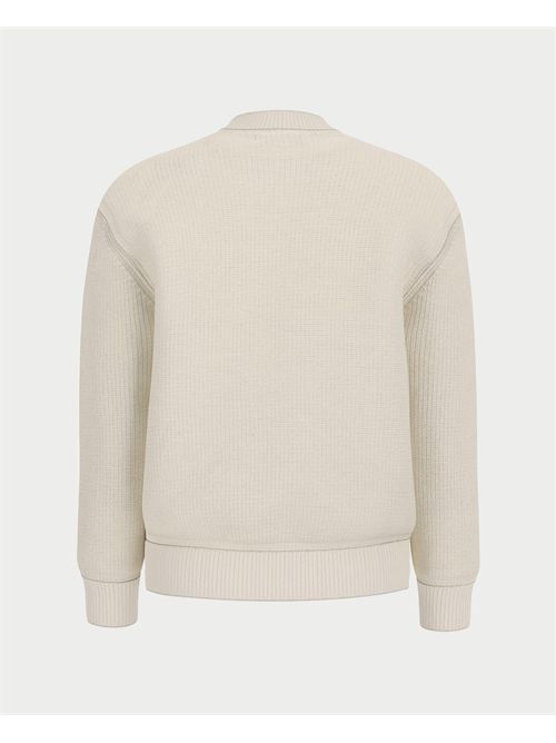 Long crew neck sweater for men Guess Jeans GUESS | M4BR30-Z3HM1G293