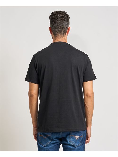 Black Logo T-shirt for men Guess GUESS | M5BI05-I3Z14JBLK
