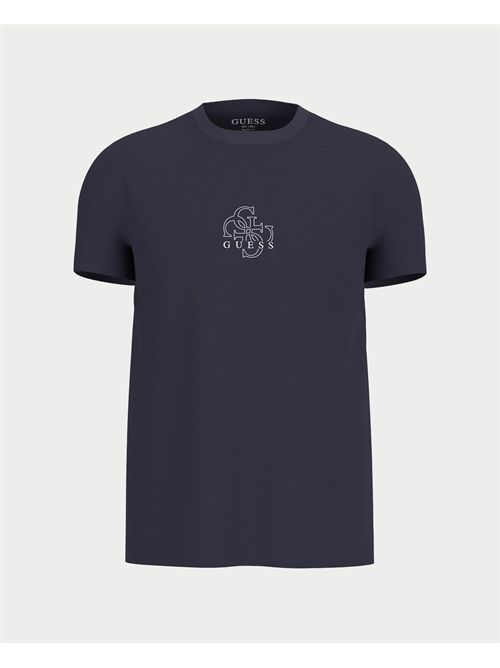T-Shirt Basic Quattro G uomo Guess GUESS | M5BI76-I3Z14G7V2