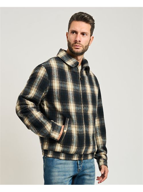 Guess Jeans Plaid Wool Jacket GUESS | M5BL1C-W2932L12E