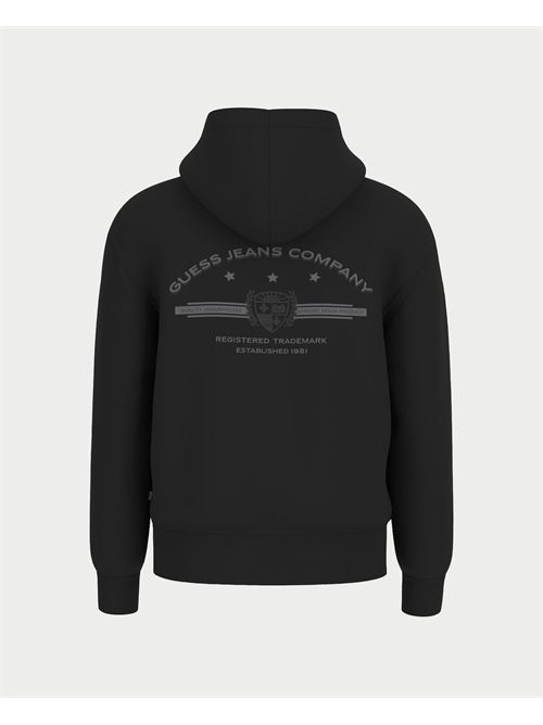 Full zip sweatshirt for men Guess Jeans GUESS | M5BQ28-K9V31JBLK