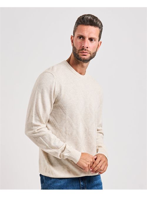 Maglione Jamaar girocollo Stitched uomo Guess GUESS | M5BR08-Z0432LOH