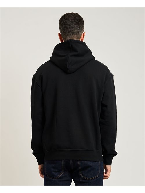 Guess Jeans long sleeve Hooded regular embroidered Sweat GUESS | M5RQ38-KCPR1JBLK