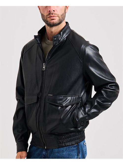 Veste en cuir homme Guess GUESS | M5YL10-WHEH0JBLK