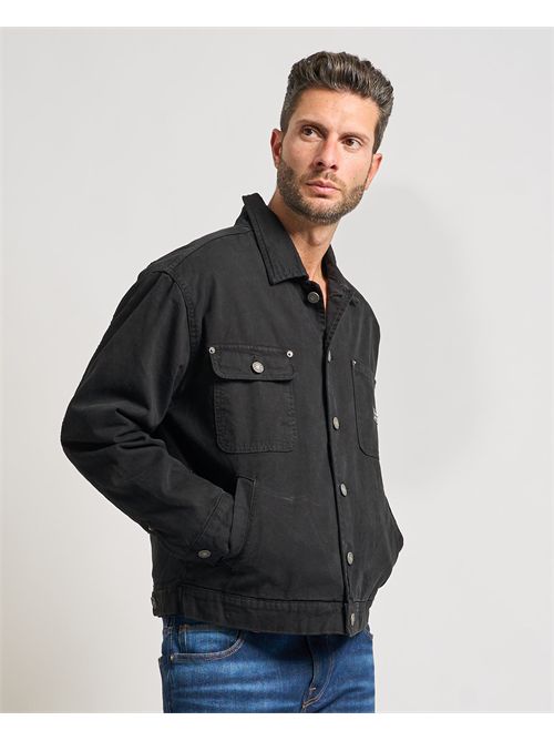 Guess Jeans Chore Twill Jacket GUESS | M5YL26-WHFR1JBLK