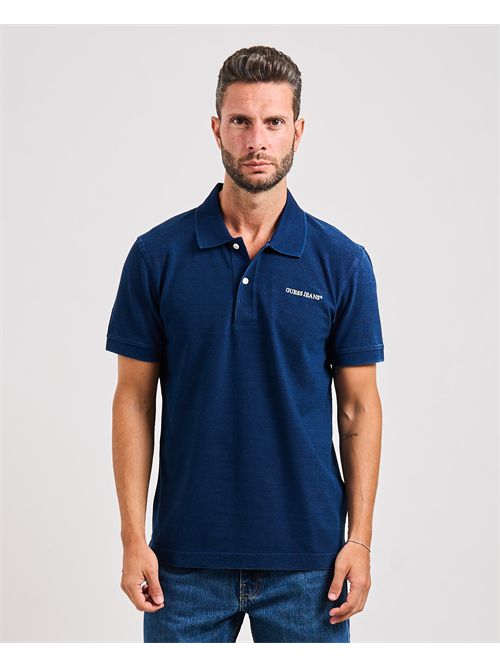 Polo uomo Guess Jeans con logo ricamato GUESS | M5YP29-KCYL1BL1N