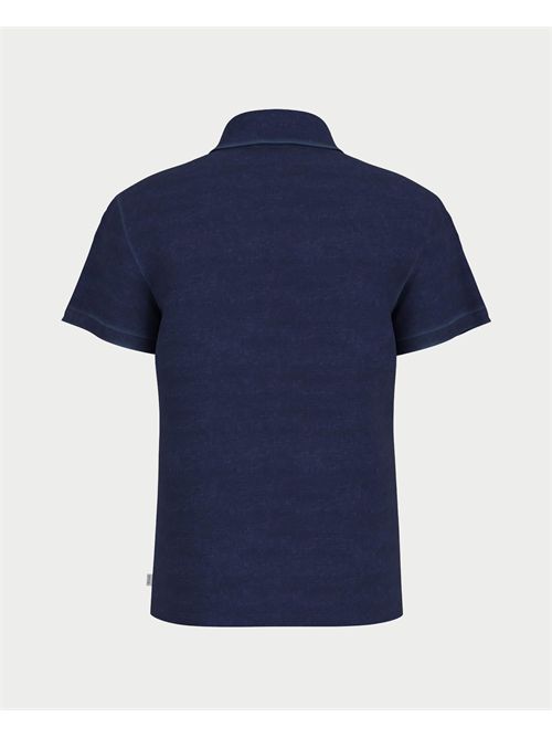 Polo con logo ricamato uomo Guess Jeans GUESS | M5YP29-KCYL1BL1N