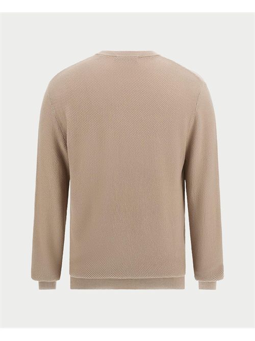 Pull Harrison col rond Stitch Logo homme Guess GUESS | M5YR02-Z3FB1G1CA
