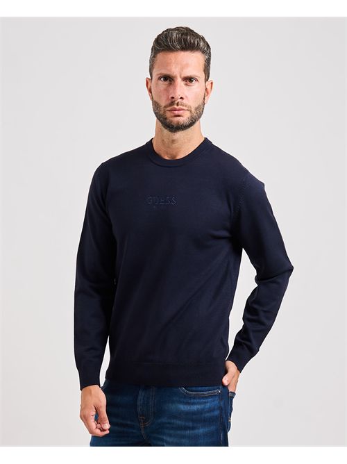 Maglione Hervey uomo Guess con lavorazione a maglia GUESS | M5YR08-Z3FC2G7V2
