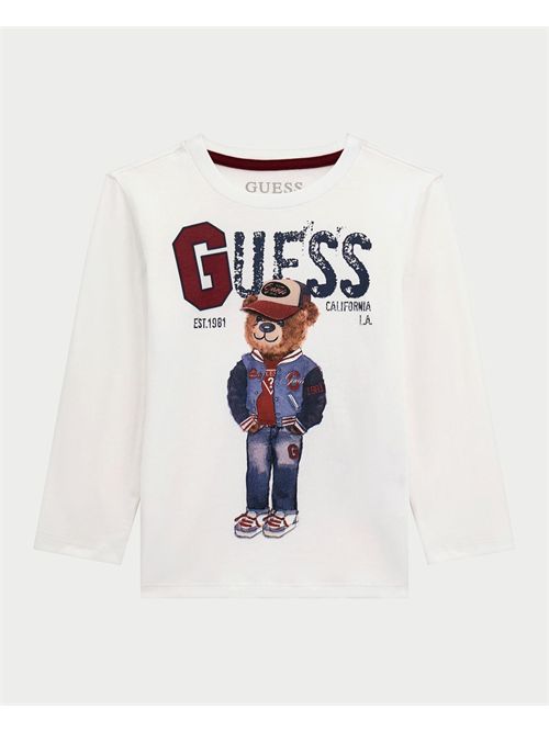 T-Shirt manica lunga bambino Guess GUESS | N5YI23-K8HM4G011