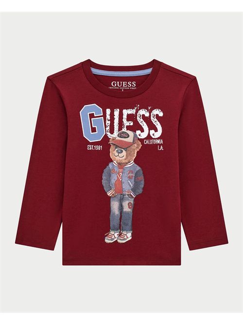 T-Shirt manches longues garçon Guess GUESS | N5YI23-K8HM4G577
