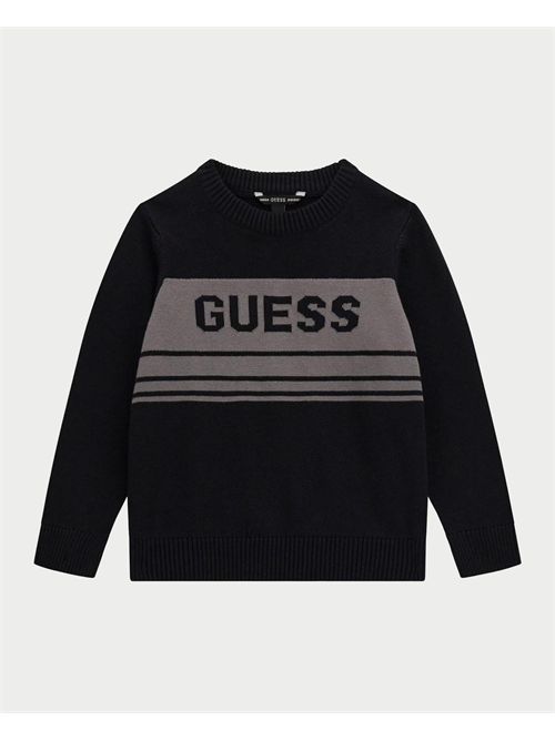 Maglione manica lunga bambino Guess GUESS | N5YR01-Z0140JBLK