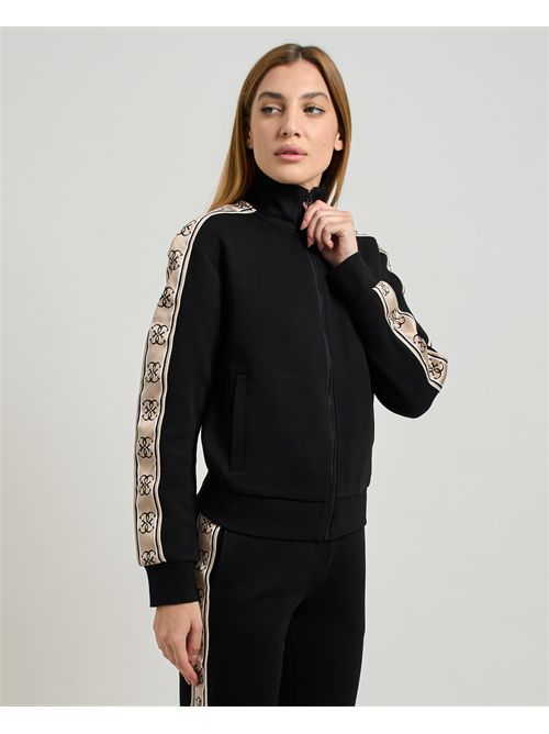 Felpa Britney con zip donna Guess GUESS | V2YQ16-KB3P2JBLK