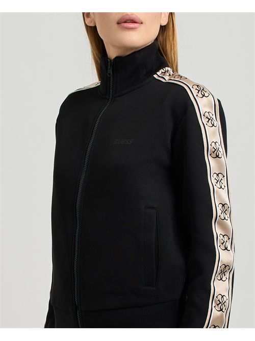 Felpa Britney con zip donna Guess GUESS | V2YQ16-KB3P2JBLK