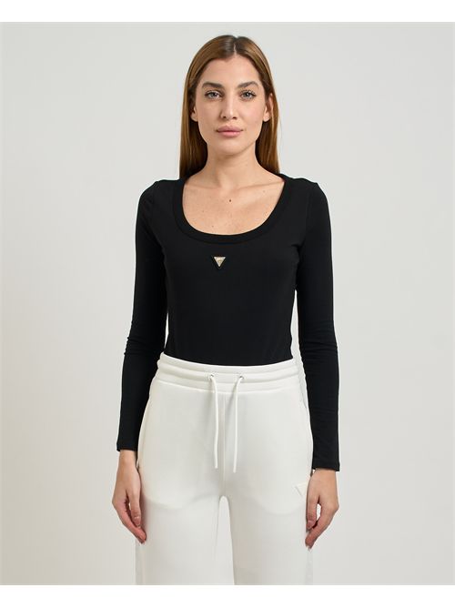 Body Colette manica lunga donna Guess GUESS | V4YP07-J1314JBLK