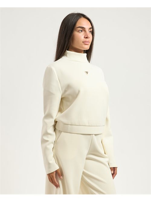 Guess Olympe High Neck Sweatshirt GUESS | V4YQ05-KCAY2G6K5