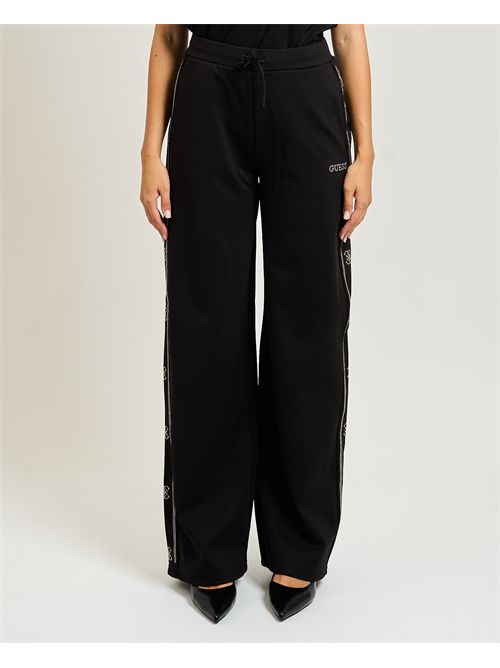 Pantaloni Octavia gamba larga donna Guess GUESS | V5BB12-KCX22JBLK