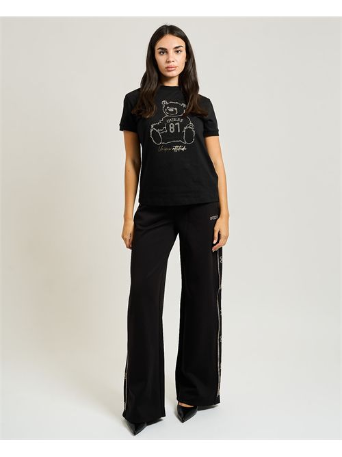 Pantaloni Octavia gamba larga donna Guess GUESS | V5BB12-KCX22JBLK