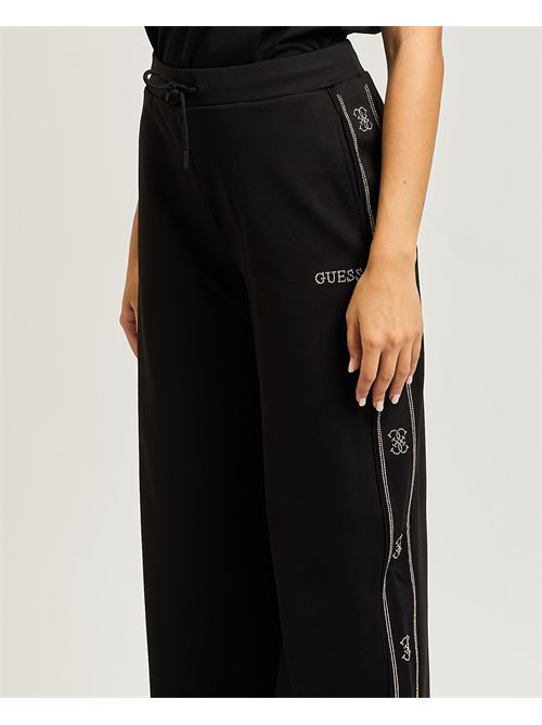 Pantaloni Octavia gamba larga donna Guess GUESS | V5BB12-KCX22JBLK
