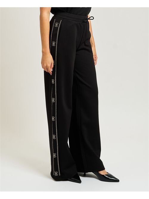 Pantaloni Octavia gamba larga donna Guess GUESS | V5BB12-KCX22JBLK