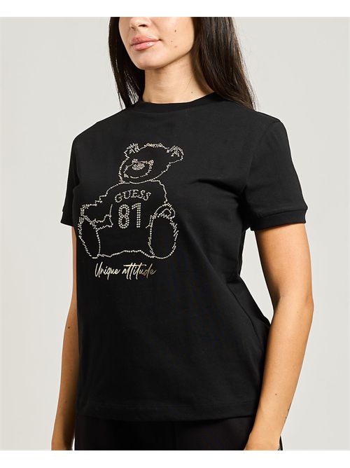 Guess Unique Attitude short sleeve T-Shirt GUESS | V5BI16-K8FQ4JBLK