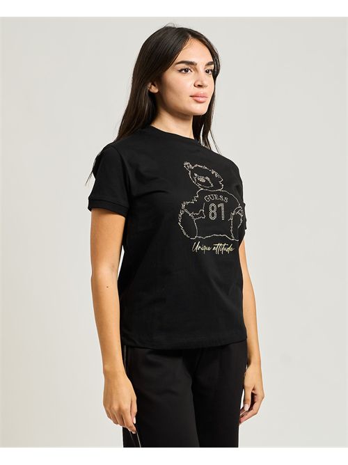 Guess Unique Attitude short sleeve T-Shirt GUESS | V5BI16-K8FQ4JBLK