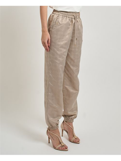 Guess women's jogger trousers with 4G logo GUESS | V5YB14-WHFU0FJ8F