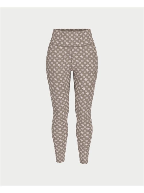 Leggings Peony Logomania donna Guess GUESS | V5YB18-MC03WP8HI
