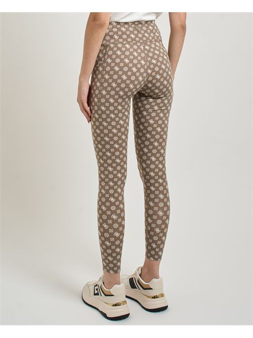 Guess Peony Logomania Leggings GUESS | V5YB18-MC03WP8HI