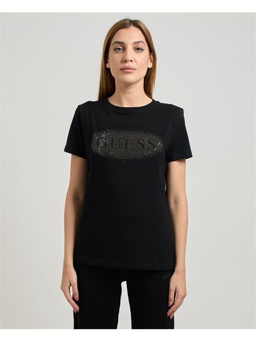 Guess Ingrid short sleeve T-Shirt GUESS | V5YI08-J1314JBLK