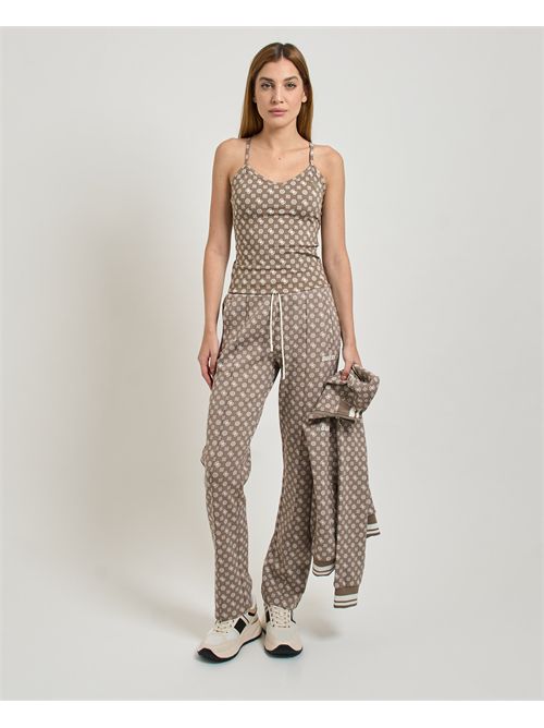 Canotta Peony Logomania Active donna Guess GUESS | V5YP11-MC03WP8HI