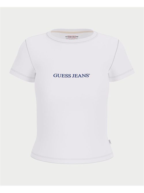T-Shirt Logo Print donna Guess Jeans GUESS | W4YI01-J1314G011
